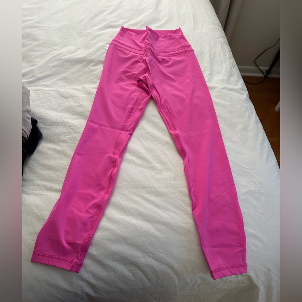 Crz yoga Barbie pink leggings